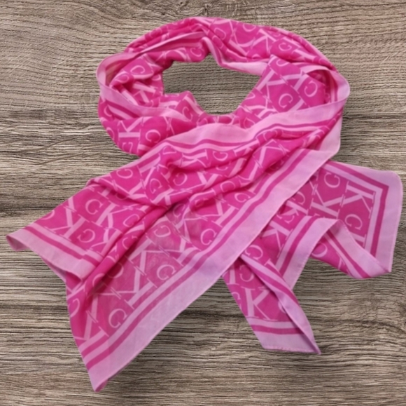 NOXIYA PINK PRINT SCARF 60" LONG X 20" WIDE - Picture 1 of 5